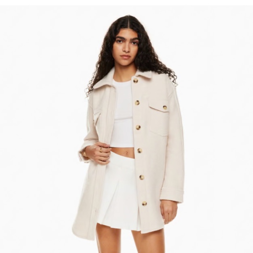 Aritzia ‘The Ganna’ Shirt Jacket NWOT